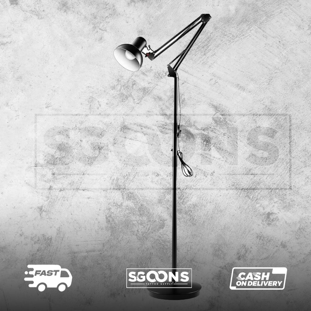 Flexible Swing Stand Mount Tattoo Lamp Tattoo Light | SGOONS TATTOO SUPPLY Flexible Swing Stand Mount Tattoo Lamp Tattoo Light | SGOONS TATTOO SUPPLY