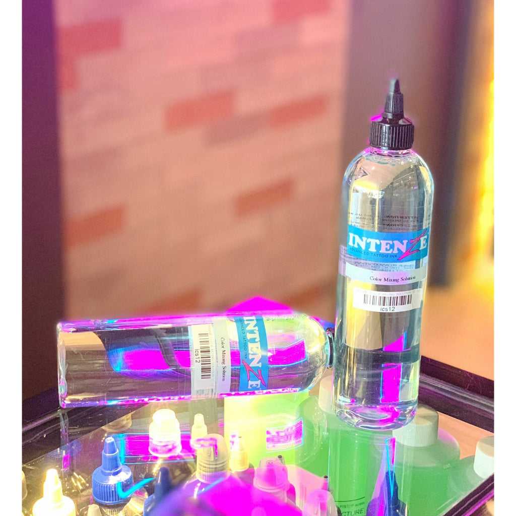 Intenze Color Mixing Solution 12oz | SGOONS TATTOO SUPPLY Intenze Color Mixing Solution 12oz | SGOONS TATTOO SUPPLY