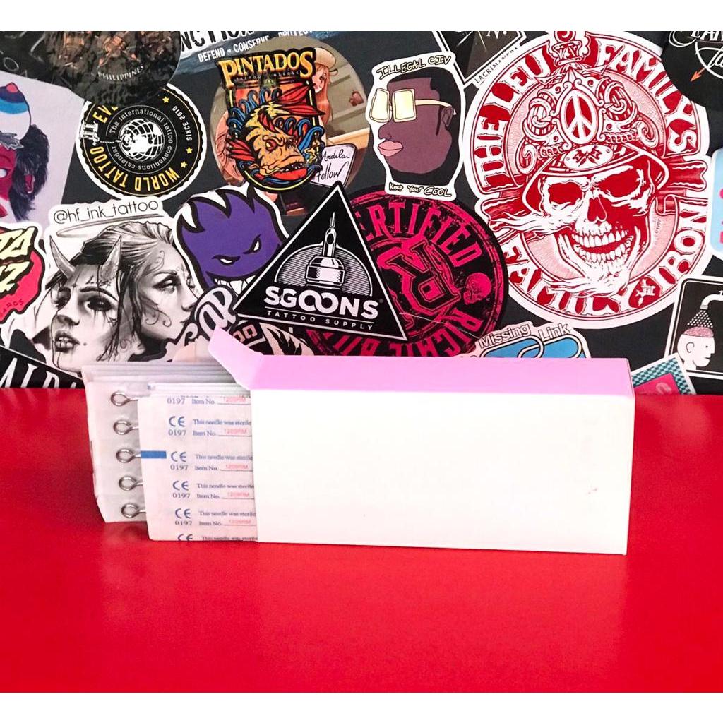 50pcs/box Assorted (Mixed Size) PINTADOS Premium Standard Tattoo (RL, RS, M1, RM) | SGOONS 50pcs/box Assorted (Mixed Size) PINTADOS Premium Standard Tattoo (RL, RS, M1, RM) | SGOONS
