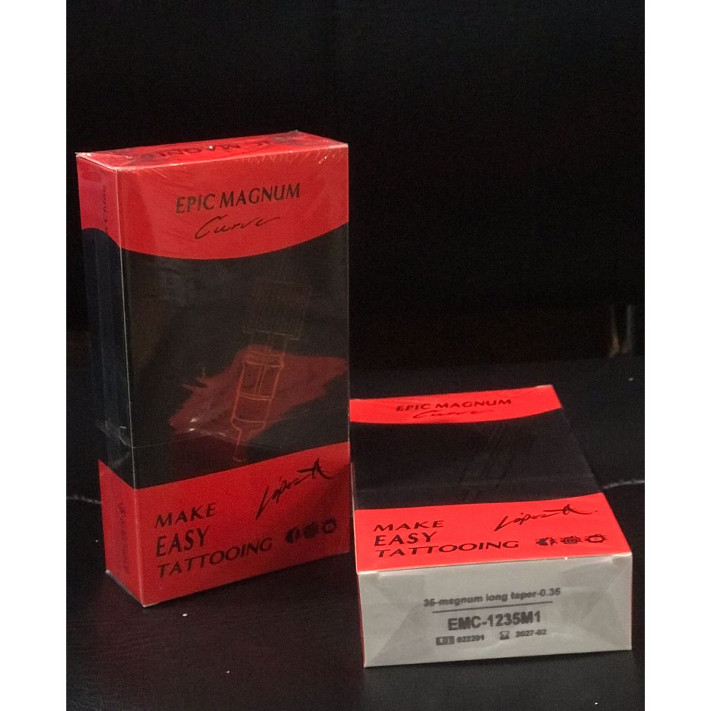 Epic Magnum Tattoo Cart (Big Sizes) Blackout Tattoo per piece | SGOONS TATTOO SUPPLY Epic Magnum Tattoo Cart (Big Sizes) Blackout Tattoo per piece | SGOONS TATTOO SUPPLY