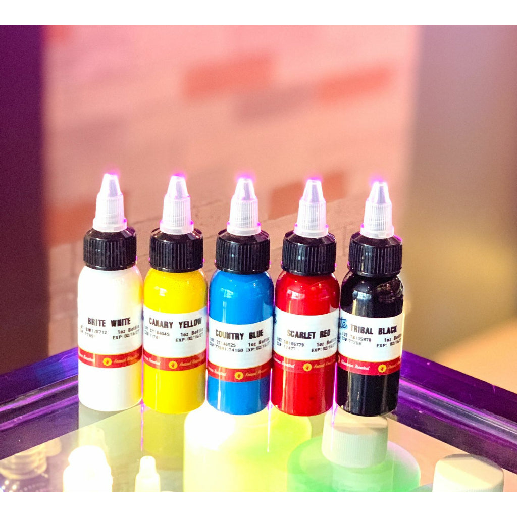 Tattoo Original Starbrite Primary Starter Color Set of 5 & 10 | SGOONS TATTOO SUPPLY Tattoo Original Starbrite Primary Starter Color Set of 5 & 10 | SGOONS TATTOO SUPPLY