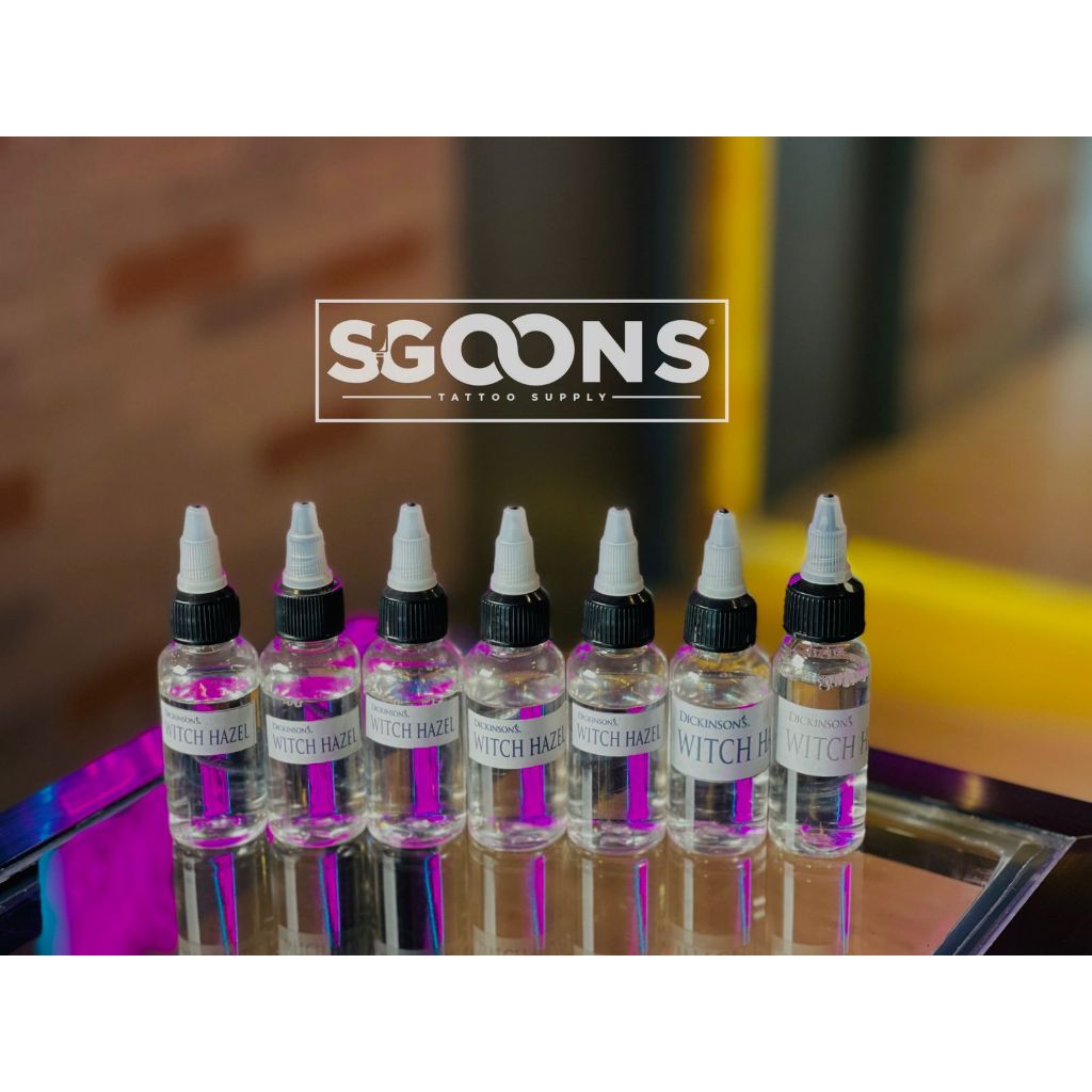 1oz (30mL) Dickinson's Witch Hazel Refill for Face and Body | SGOONS TATTOO SUPPLY 1oz (30mL) Dickinson's Witch Hazel Refill for Face and Body | SGOONS TATTOO SUPPLY