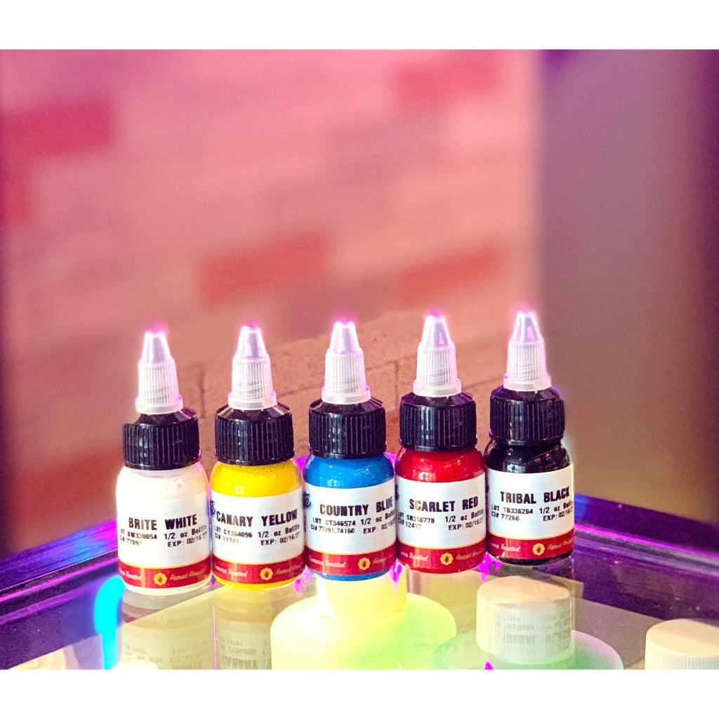 Tattoo Original Starbrite Primary Starter Color Set of 5 & 10 | SGOONS TATTOO SUPPLY Tattoo Original Starbrite Primary Starter Color Set of 5 & 10 | SGOONS TATTOO SUPPLY