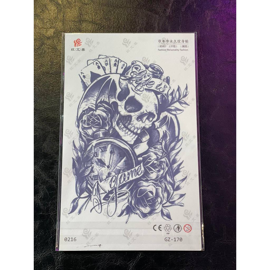 Temporary Tattoo Sticker and Glow in the Dark Temporary Tattoo| SGOONS TATTOO SUPPLY Temporary Tattoo Sticker and Glow in the Dark Temporary Tattoo| SGOONS TATTOO SUPPLY