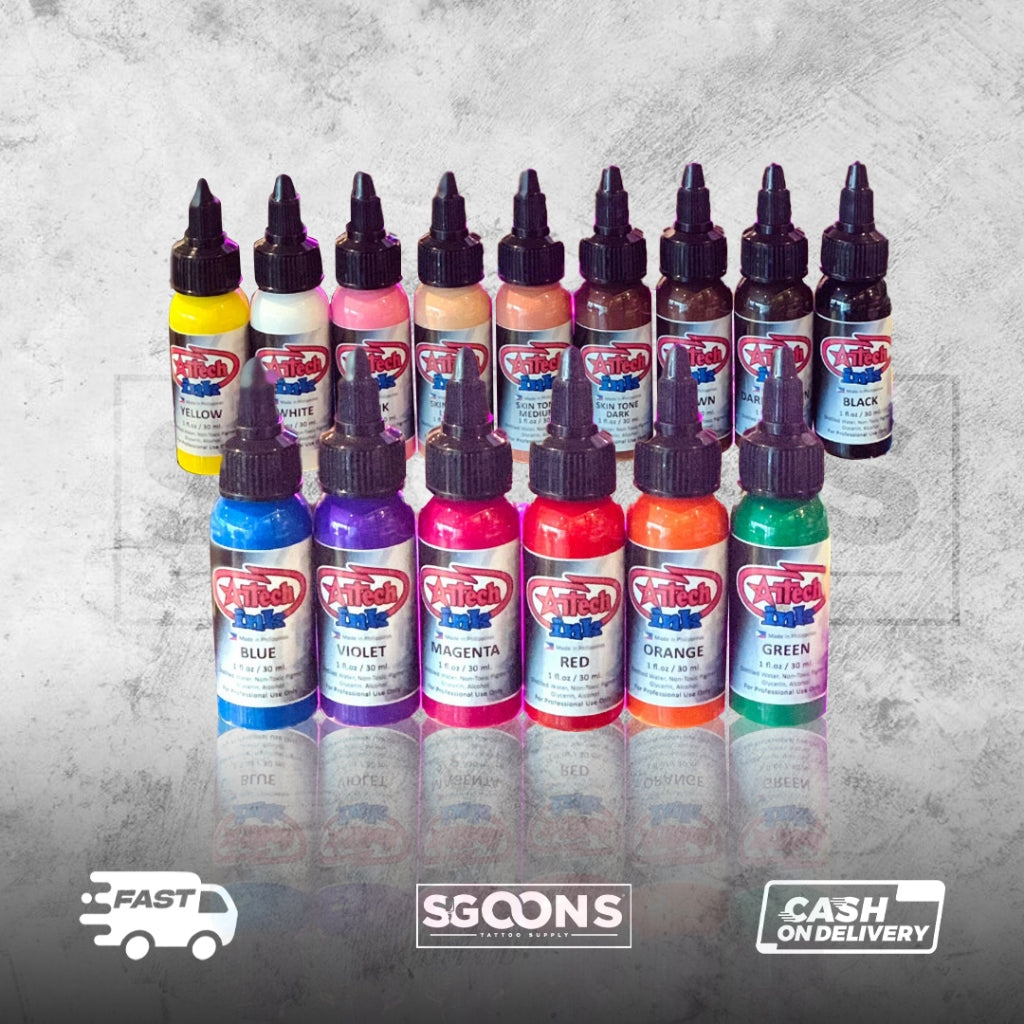 Artech 30ml/1oz Artech Ink (Original made in PH) | SGOONS TATTOO SUPPLY Artech 30ml/1oz Artech Ink (Original made in PH) | SGOONS TATTOO SUPPLY