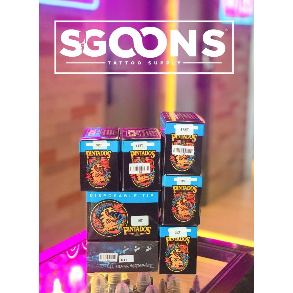 Tattoo Disposable Premium Tips RT/FT (50pcs) High Quality Nozzle | SGOONS TATTOO SUPPLY Tattoo Disposable Premium Tips RT/FT (50pcs) High Quality Nozzle | SGOONS TATTOO SUPPLY