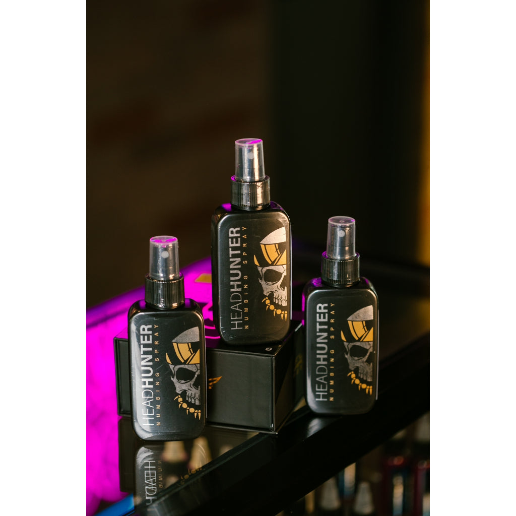 HeadHunter Numbing Spray | SGOONS TATTOO SUPPLY HeadHunter Numbing Spray | SGOONS TATTOO SUPPLY