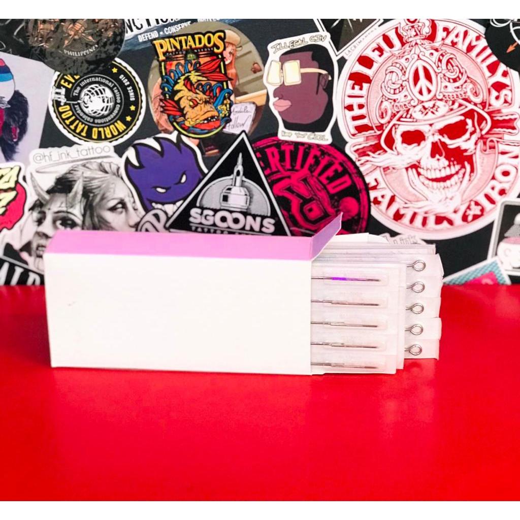 50pcs/box Assorted (Mixed Size) PINTADOS Premium Standard Tattoo (RL, RS, M1, RM) | SGOONS 50pcs/box Assorted (Mixed Size) PINTADOS Premium Standard Tattoo (RL, RS, M1, RM) | SGOONS