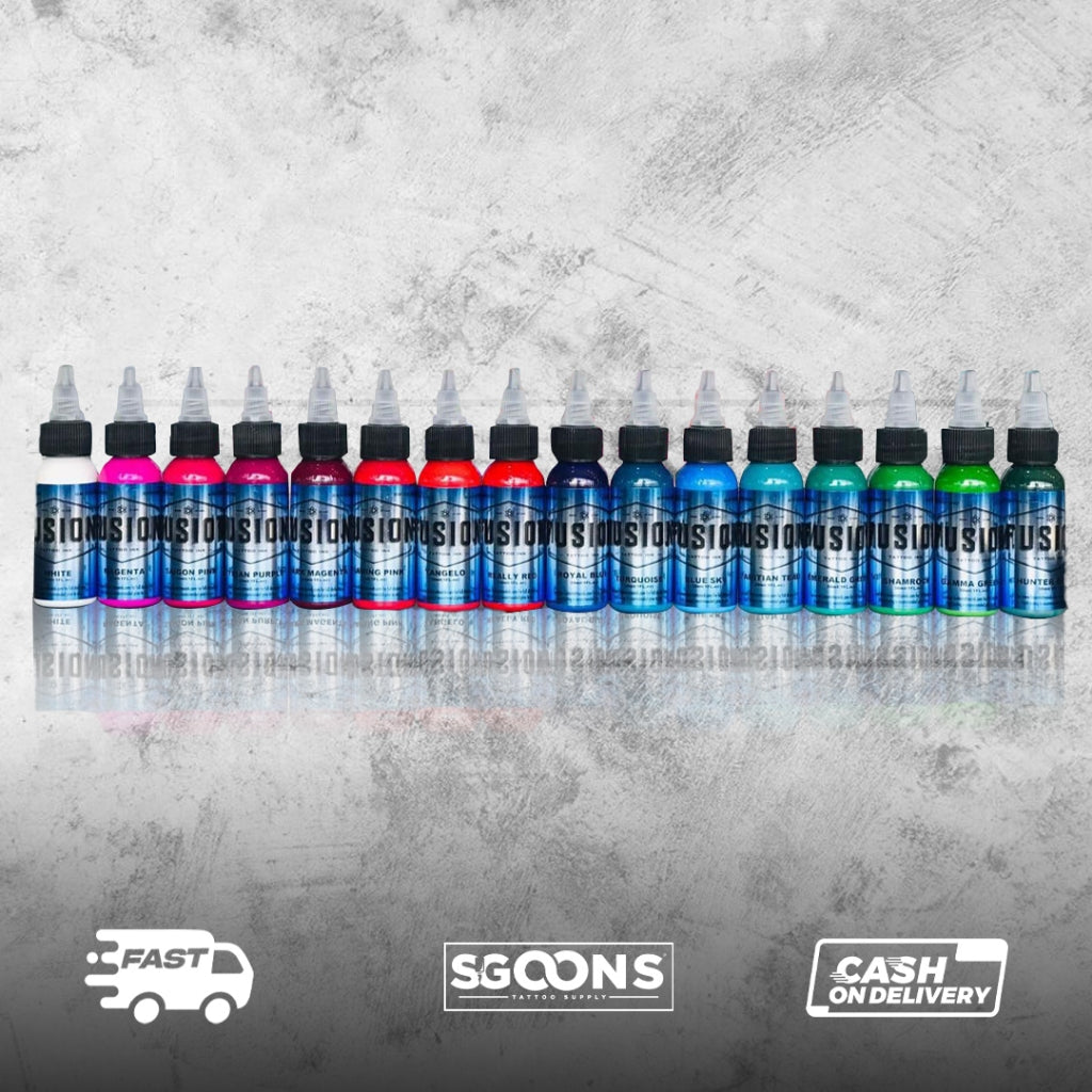 Original Fusion Tattoo Ink 1oz Made in USA | SGOONS TATTOO SUPPLY Original Fusion Tattoo Ink 1oz Made in USA | SGOONS TATTOO SUPPLY