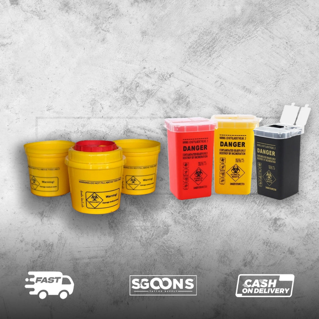 Tattoo Sharp Container Collect Mini Garbage Trashbin | SGOONS TATTOO SUPPLY Tattoo Sharp Container Collect Mini Garbage Trashbin | SGOONS TATTOO SUPPLY