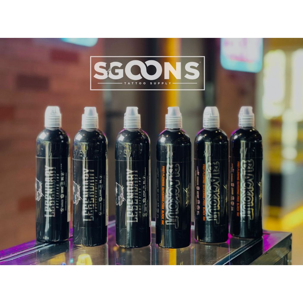 Original World Famous Legendary & Blackout Tattoo Ink | SGOONS TATTOO SUPPLY Original World Famous Legendary & Blackout Tattoo Ink | SGOONS TATTOO SUPPLY