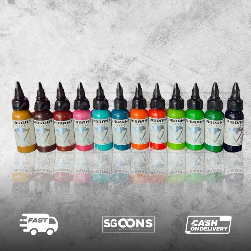 Vibrant Tattoo Ink Made in USA Advanced Tattoo Ink | SGOONS TATTOO SUPPLY Vibrant Tattoo Ink Made in USA Advanced Tattoo Ink | SGOONS TATTOO SUPPLY
