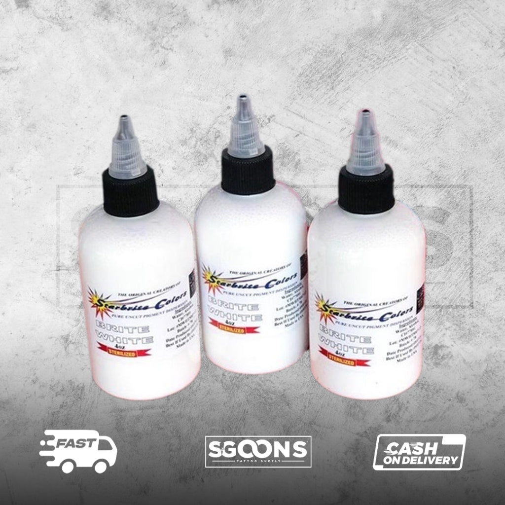 Tattoo Original Starbrite White Colored Inks | SGOONS TATTOO SUPPLY Tattoo Original Starbrite White Colored Inks | SGOONS TATTOO SUPPLY
