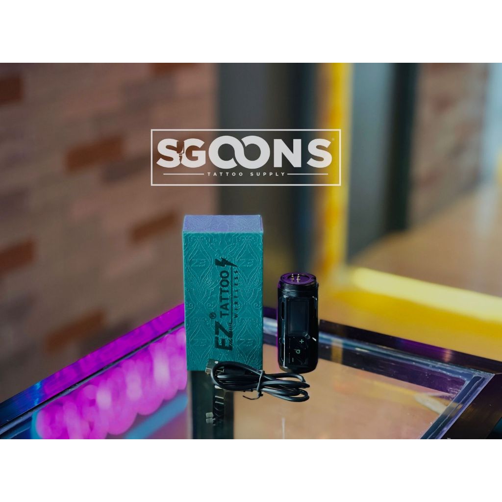 Tattoo Power Supply Mini Dual HP2 Aurora Wireless Power Supply Tattoo Equipment | SGOONS POWERSUPPLY Tattoo Power Supply Mini Dual HP2 Aurora Wireless Power Supply Tattoo Equipment | SGOONS POWERSUPPLY