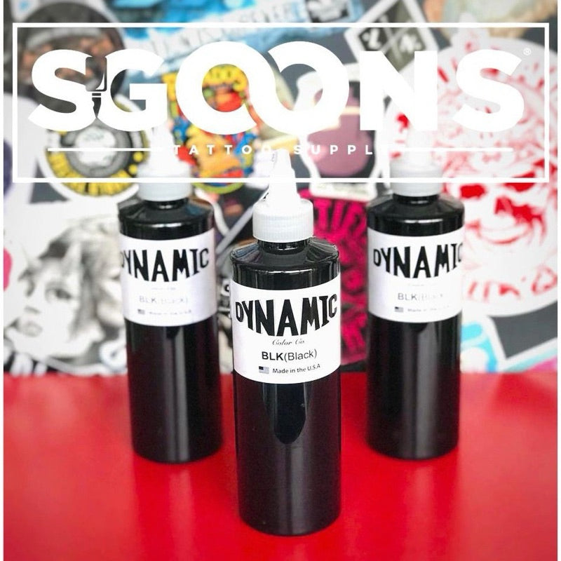 Dynamic Triple Black/White Black White Tattoo Ink | SGOONS TATTOO SUPPLY Dynamic Triple Black/White Black White Tattoo Ink | SGOONS TATTOO SUPPLY