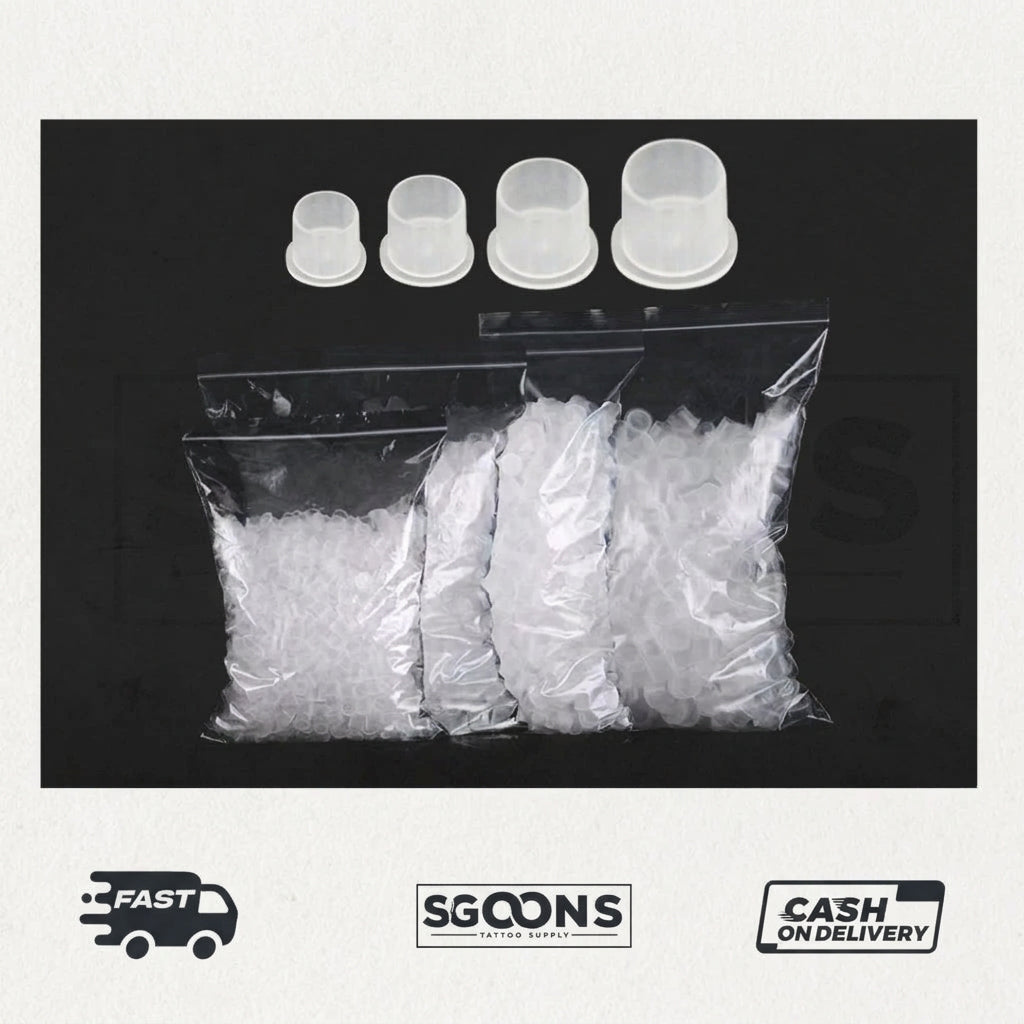Tattoo InkCups with Base | SGOONS TATTOO SUPPLY Tattoo InkCups with Base | SGOONS TATTOO SUPPLY