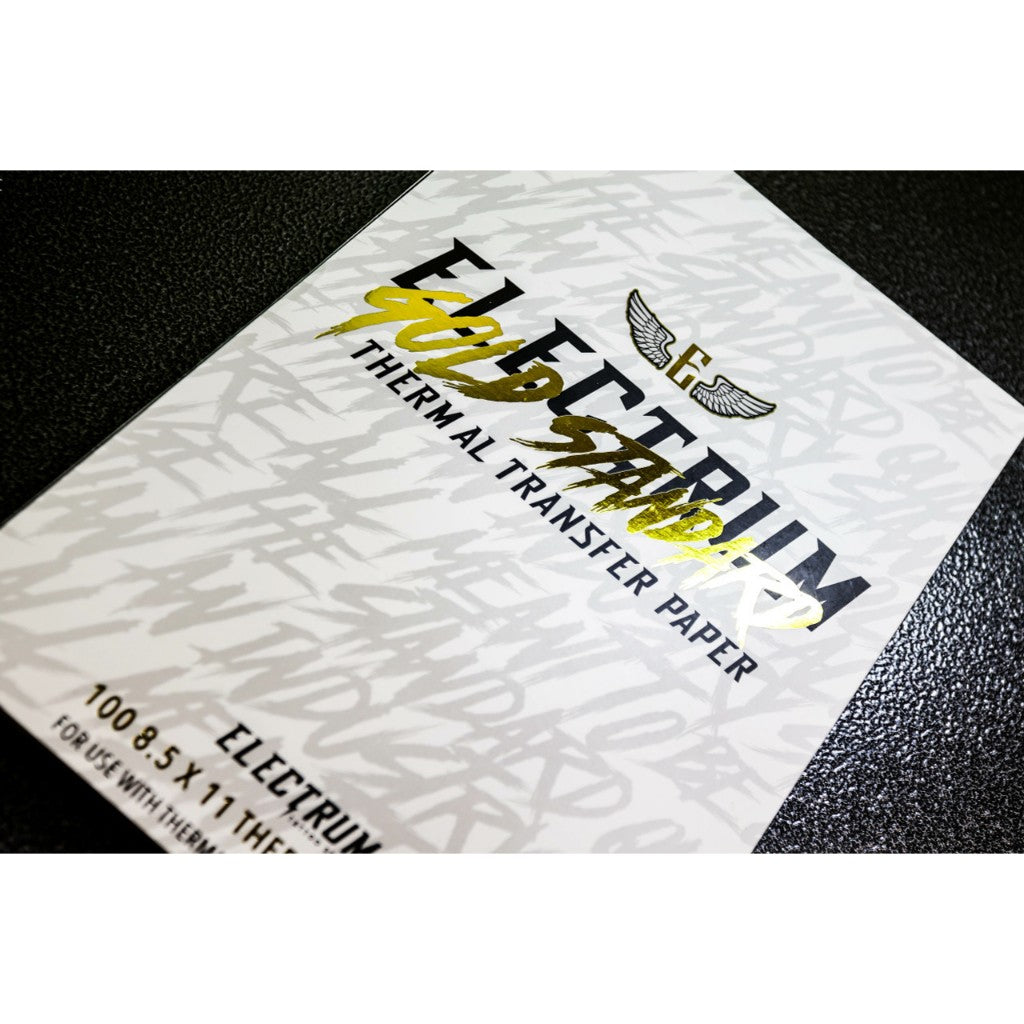 ELECTRUM GOLD STANDARD(THERMAL TRANSFER PAPER) I SGOONS TATTOO SUPPLY ELECTRUM GOLD STANDARD(THERMAL TRANSFER PAPER) I SGOONS TATTOO SUPPLY