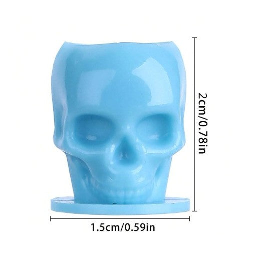 Disposable Tattoo Skull Inkcups with Base Color Cup | SGoons Tattoo Supply Disposable Tattoo Skull Inkcups with Base Color Cup | SGoons Tattoo Supply