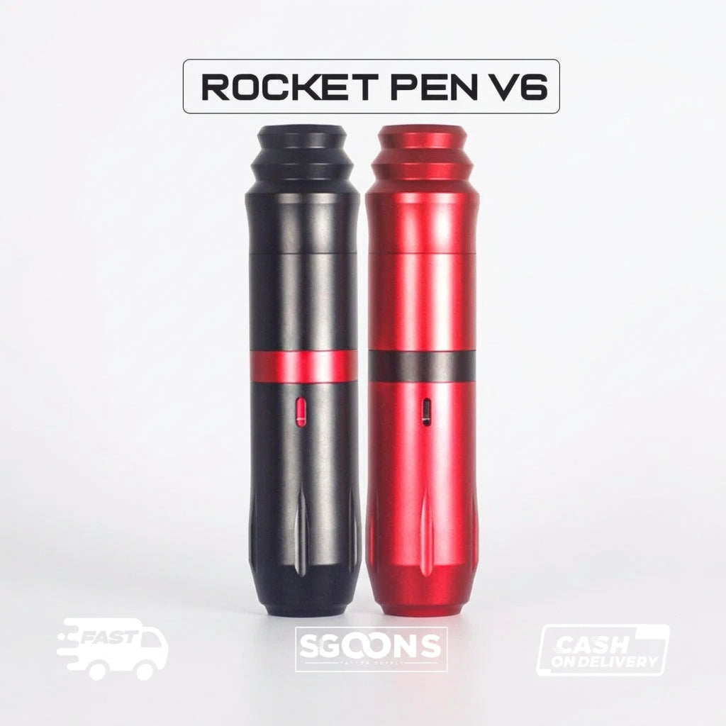 New Cartridge Rocket V2 & V6 Pen Rotary Tattoo Machine New Cartridge Rocket V2 & V6 Pen Rotary Tattoo Machine