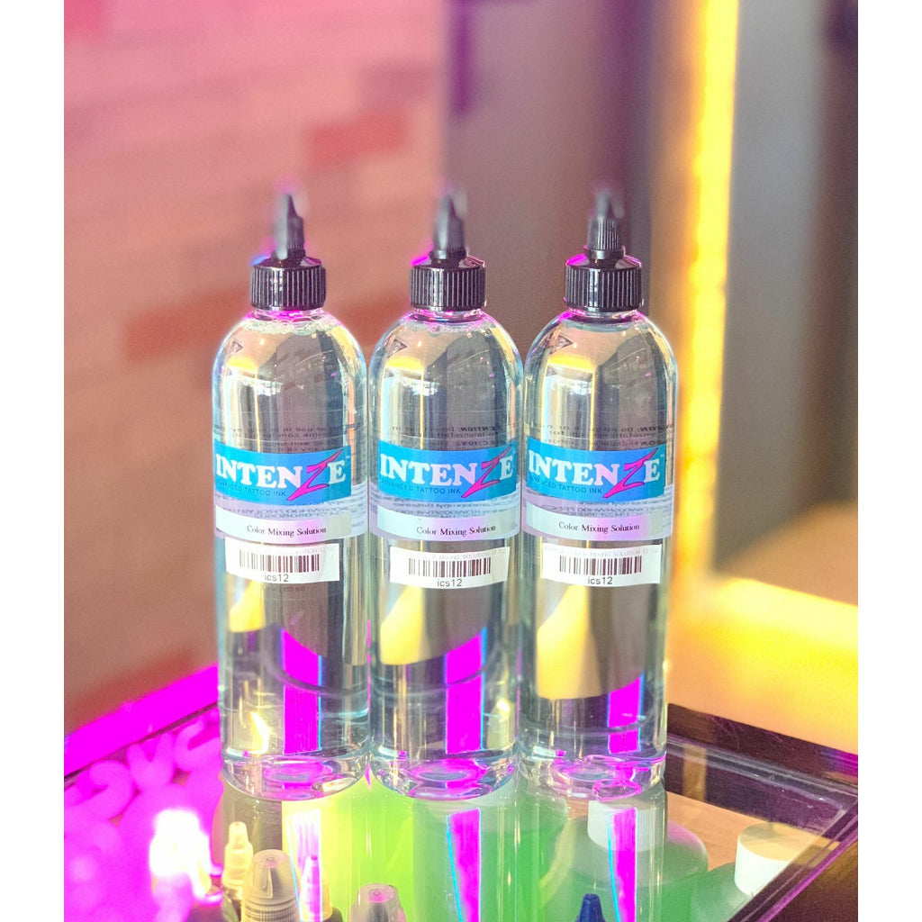 Intenze Color Mixing Solution 12oz | SGOONS TATTOO SUPPLY Intenze Color Mixing Solution 12oz | SGOONS TATTOO SUPPLY