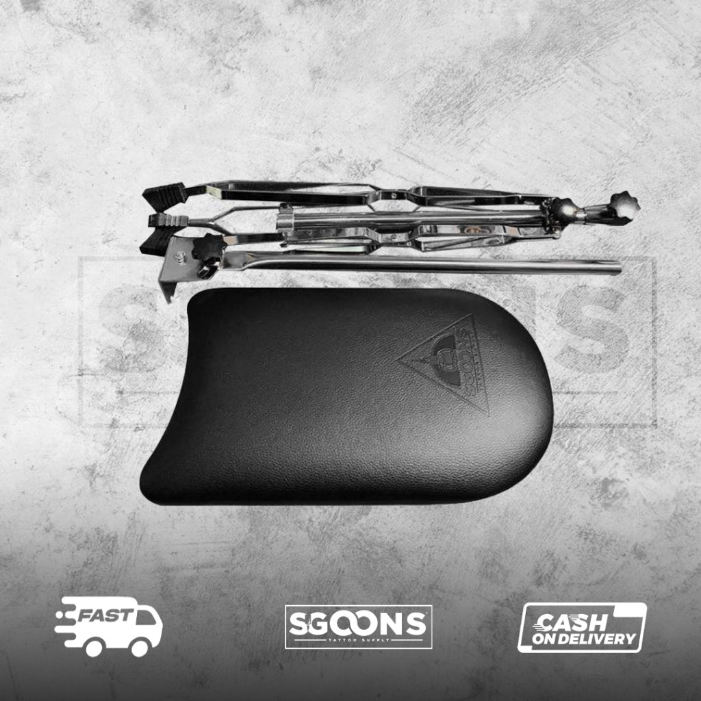 Tattoo Arm Rest Adjustable Durable Tripod Leg | SGOONS TATTOO SUPPLY Tattoo Arm Rest Adjustable Durable Tripod Leg | SGOONS TATTOO SUPPLY