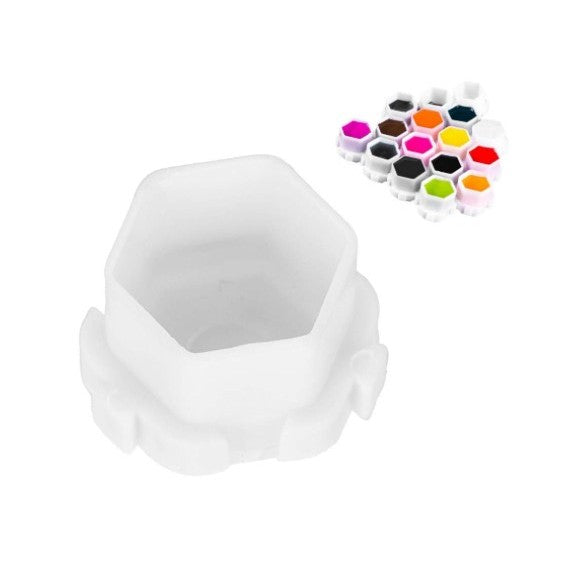 Tattoo Hexagonal InkCup Hive Ink Cup/Honeycomb | SGoons Tattoo Supply Tattoo Hexagonal InkCup Hive Ink Cup/Honeycomb | SGoons Tattoo Supply