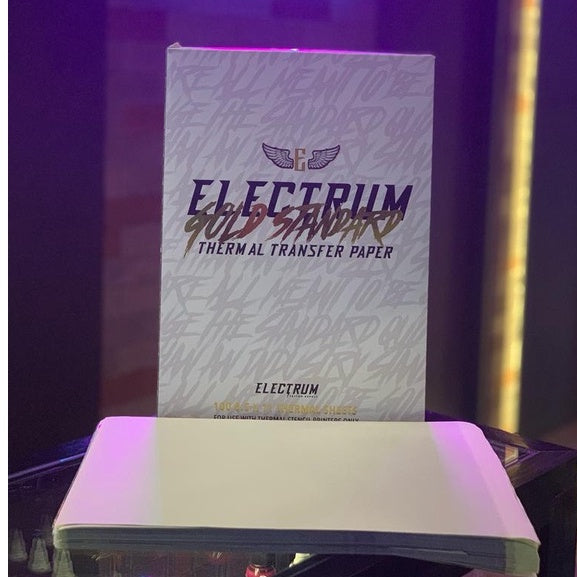 ELECTRUM GOLD STANDARD(THERMAL TRANSFER PAPER) I SGOONS TATTOO SUPPLY ELECTRUM GOLD STANDARD(THERMAL TRANSFER PAPER) I SGOONS TATTOO SUPPLY