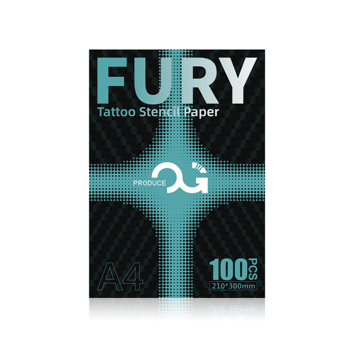 OG Fury Tattoo Stencil Paper A4