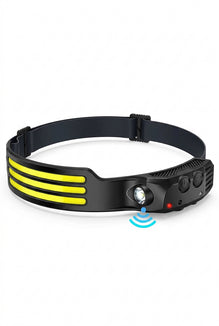 Headlamp with sensor
