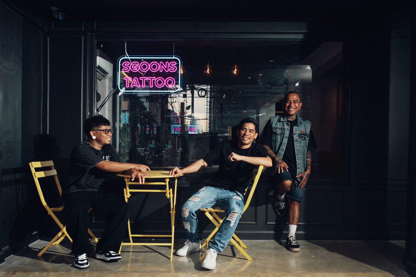 SGOONS Tattoo shop front