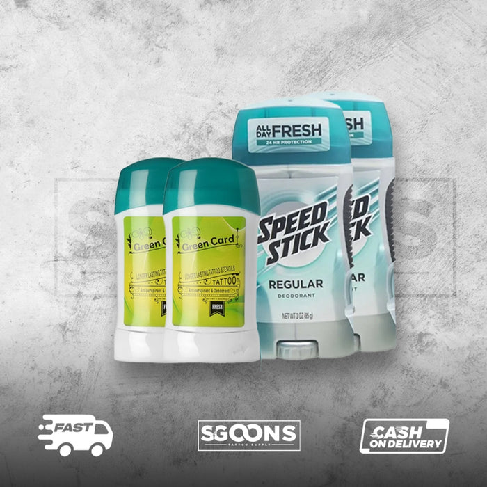Tattoo Green Card, Speed Stick Tattoo Stencil Solutions | SGOONS TATTOO SUPPLY