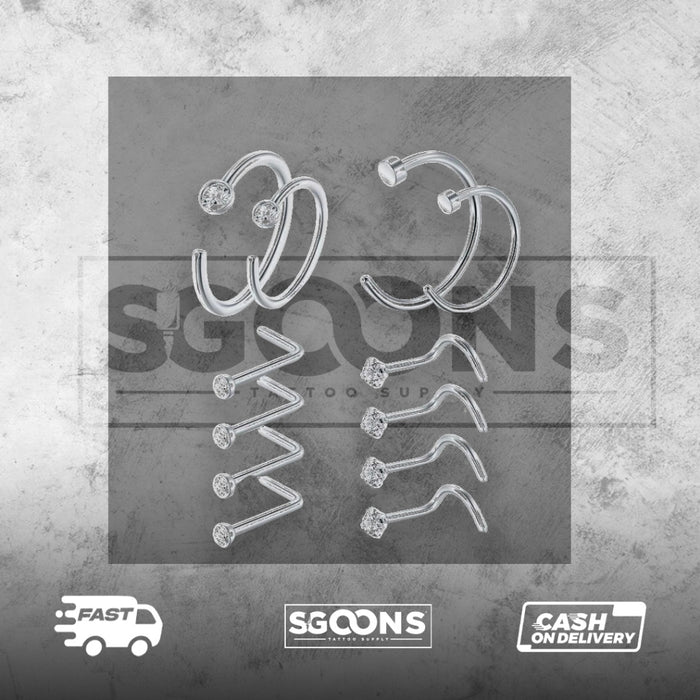 Piercing Jewelry per piece | SGOONS TATTOO SUPPLY