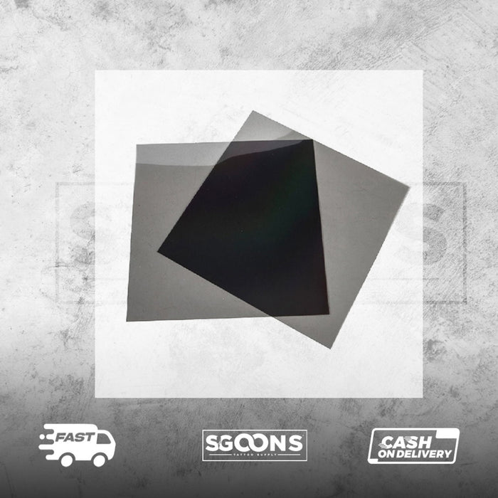 Polarizer Film A4 and 1/2 Size  Polarized Film | SGOONS TATTOO SUPPLY